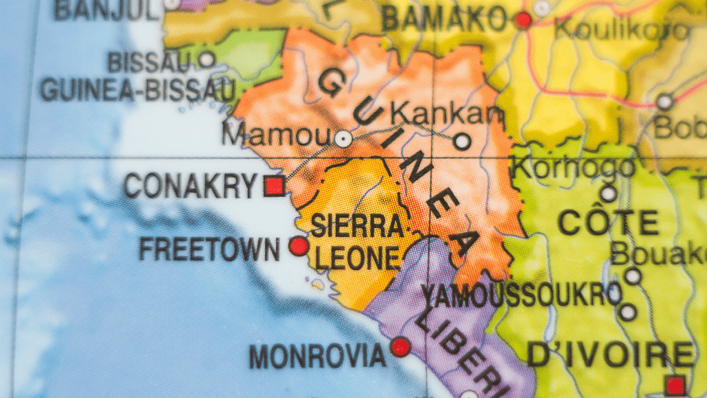 Fishing for tarpon Sierra Leone