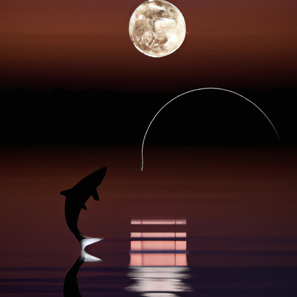 An image depicting a tranquil night scene with a moon gradually transitioning from a small crescent to a full circle, showcasing the waxing and waning phases