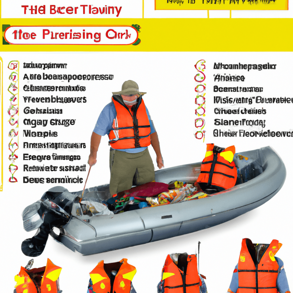 An image capturing the essence of essential safety measures for tarpon fishing on a boat