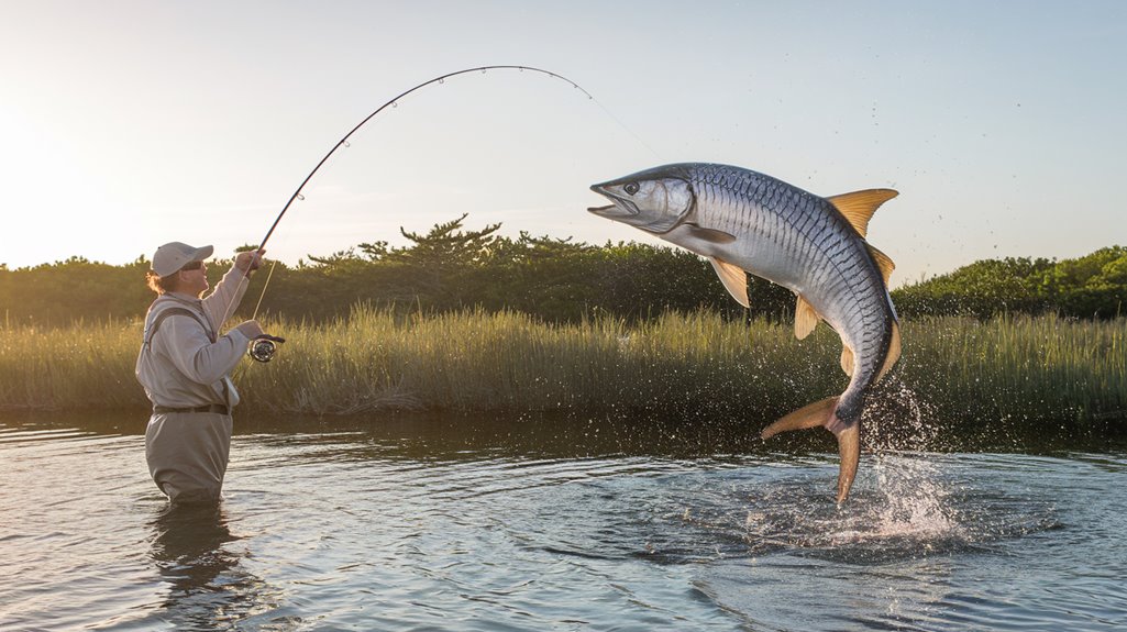 fly fishing for tarpon