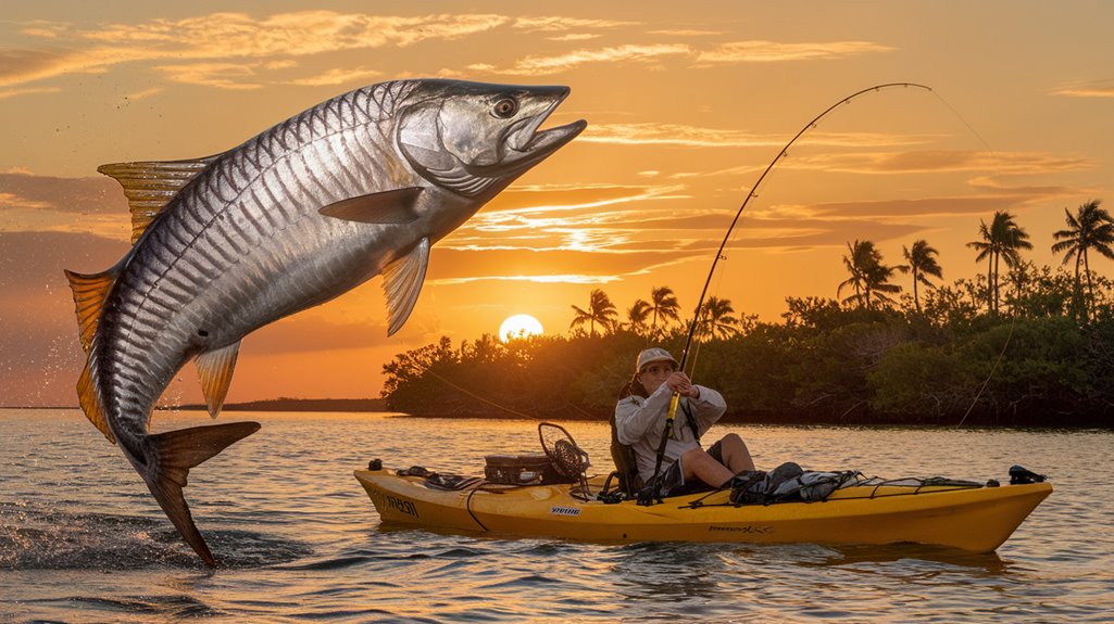 kayak tarpon fishing tips