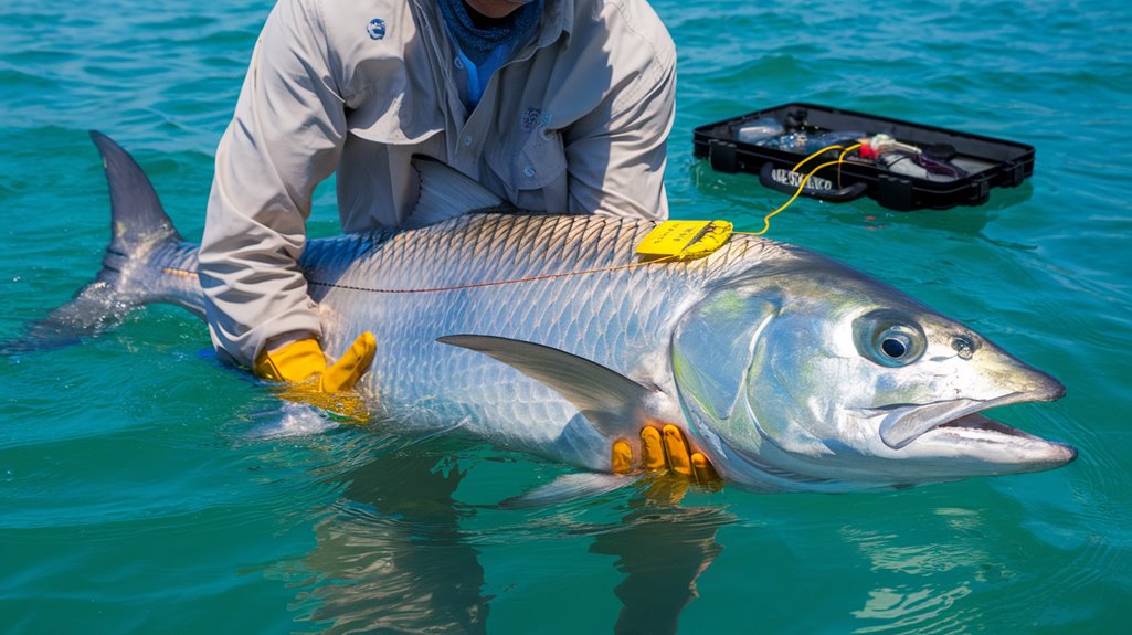 tagging and tracking tarpon techniques