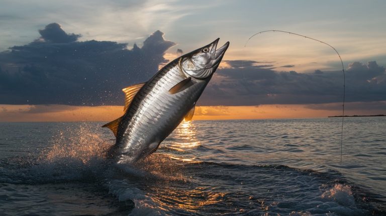 tarpon fishing excitement galveston