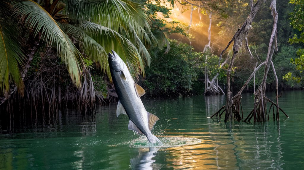 tarpon fishing in jungle