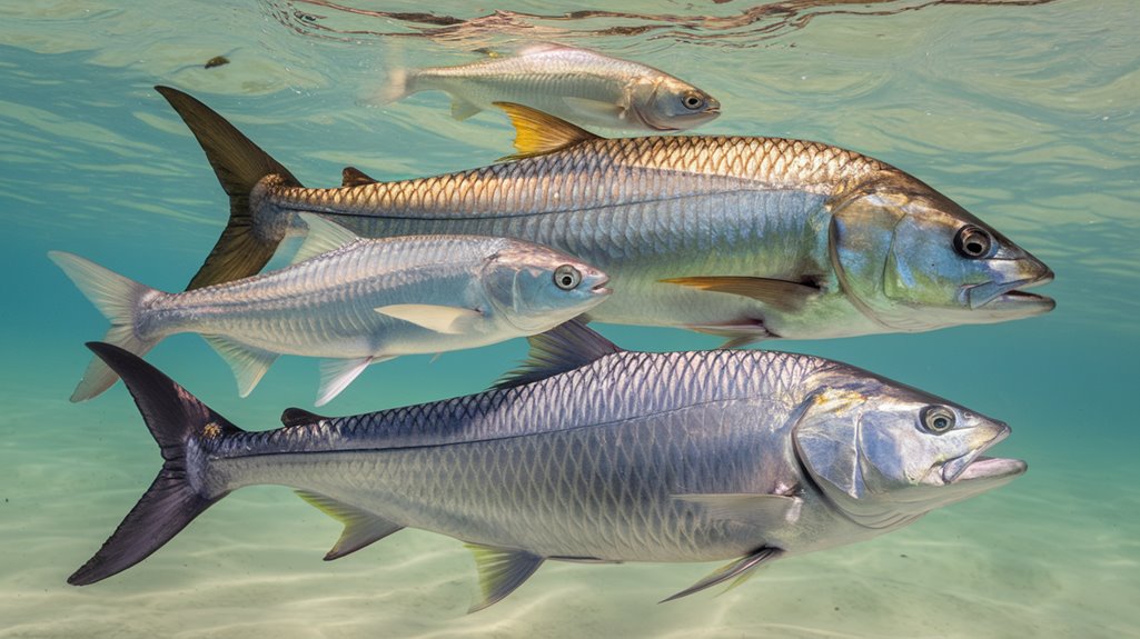 tarpon size from juvenile to adult