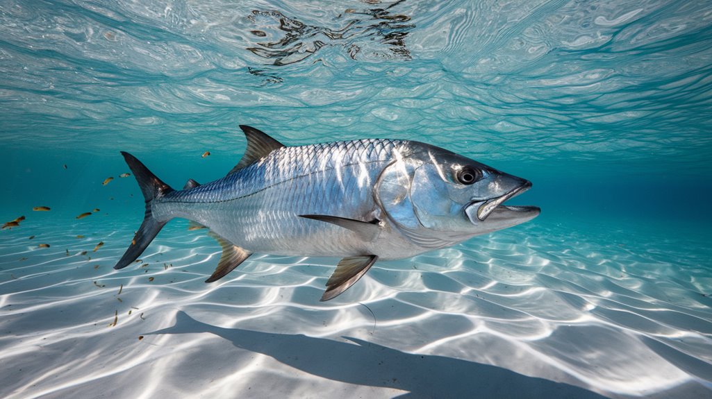 water clarity affects tarpon behavior